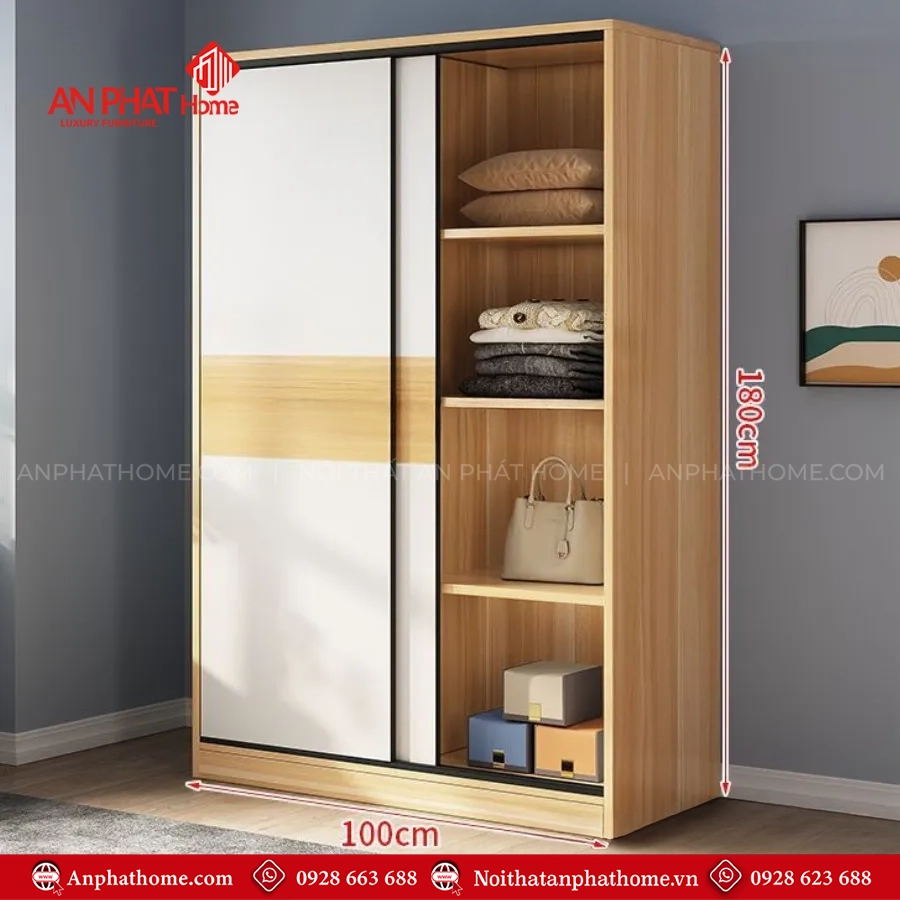 Tủ quần áo đơn giản mà đẹp TA-694 14 Tu quan ao don gian ma dep TA 694 7