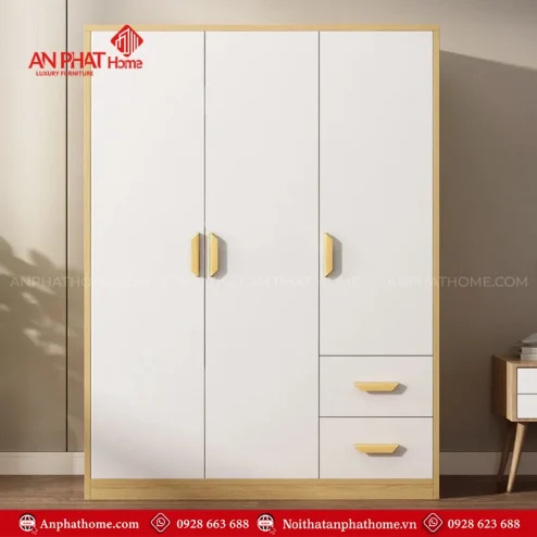 Mẫu tủ quần áo trong phòng ngủ hiện đại
