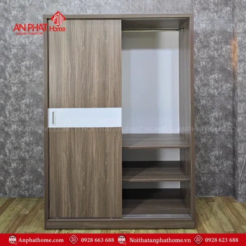 Mẫu tủ quần áo cánh lùa đẹp