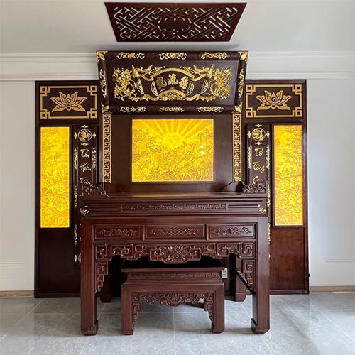 Án Gian Thờ Cao Cấp Cho Phòng Thờ Đẹp BT-2753