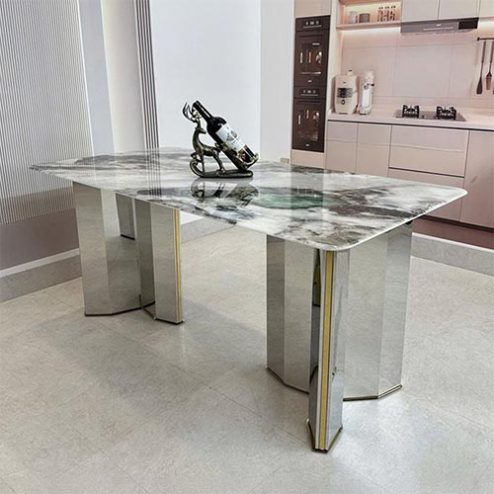 Bàn Ăn Đẹp Cho Phòng Ăn Hiện Đại BA-2158