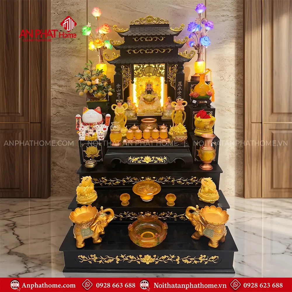 Bàn Thần Tài Sang Trọng Gỗ Hương Cao Cấp Đồ Thờ Lưu Ly Nhập Khẩu BT-2737 5 Bàn Thần Tài Sang Trọng Gỗ Hương Cao Cấp Đồ Thờ Lưu Ly Nhập Khẩu BT-2737