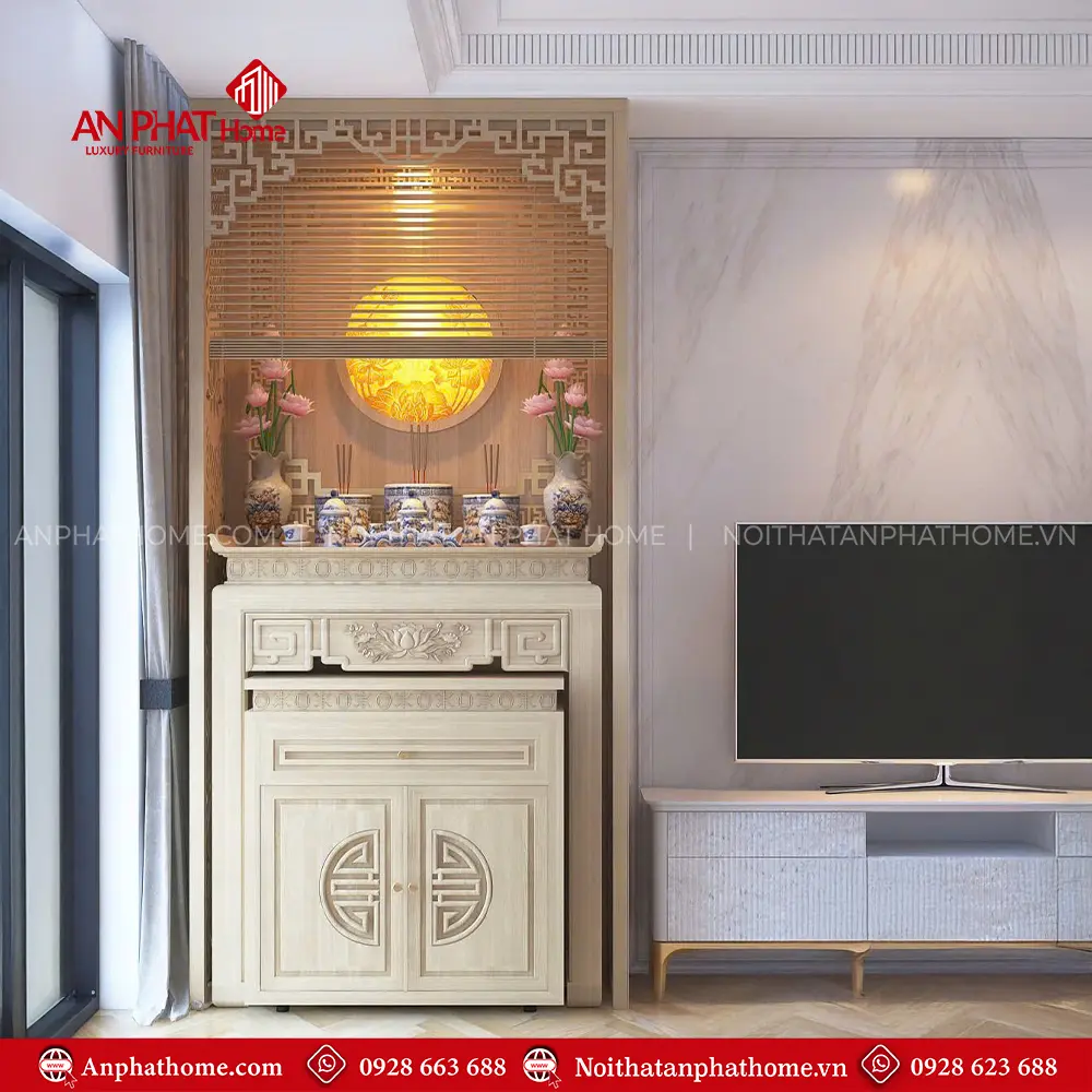 Bàn Thờ Chung Cư Đẹp BT-2375 3 Bàn Thờ Chung Cư Đẹp BT-2375