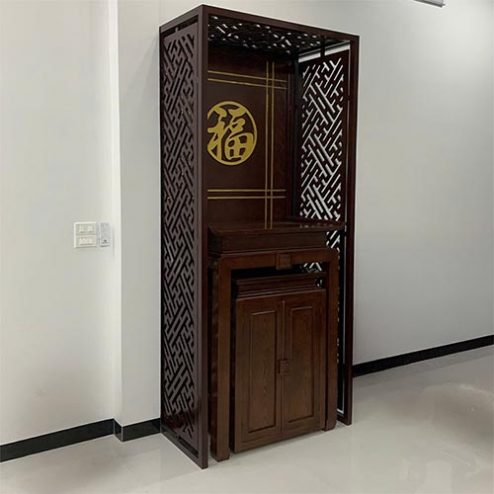 Bàn Thờ Chung Cư Đẹp Mẫu Đơn Giản BT-2549