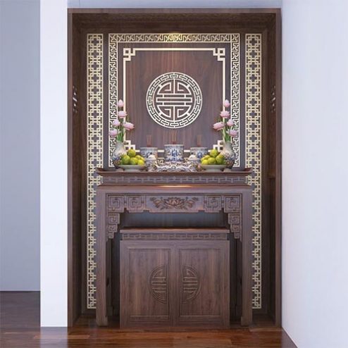 Bàn Thờ Chung Cư Hiện Đại BT-2373