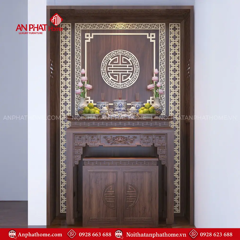 Bàn Thờ Chung Cư Hiện Đại BT-2373 3 Bàn Thờ Chung Cư Hiện Đại BT-2373