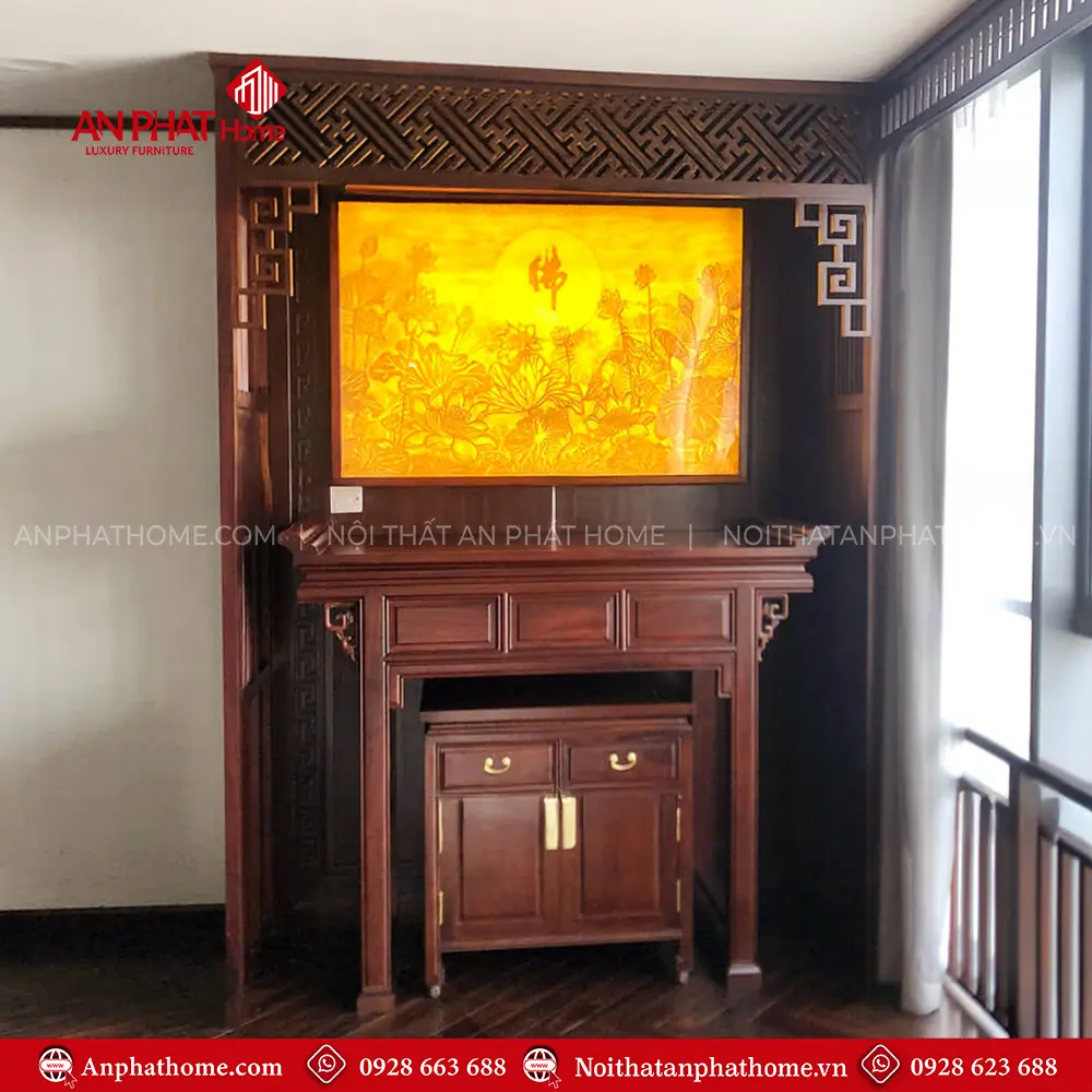 Bàn Thờ Chung Cư Mẫu Thiết Kế BT-2500 9 Bàn Thờ Chung Cư Mẫu Thiết Kế BT-2500