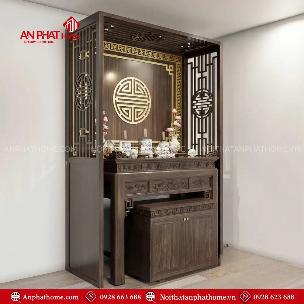 Bàn Thờ Chung Cư Tủ Thờ Hiện Đại Có Vách Ngăn BT-2590 3 Bàn Thờ Chung Cư Tủ Thờ Hiện Đại Có Vách Ngăn BT-2590