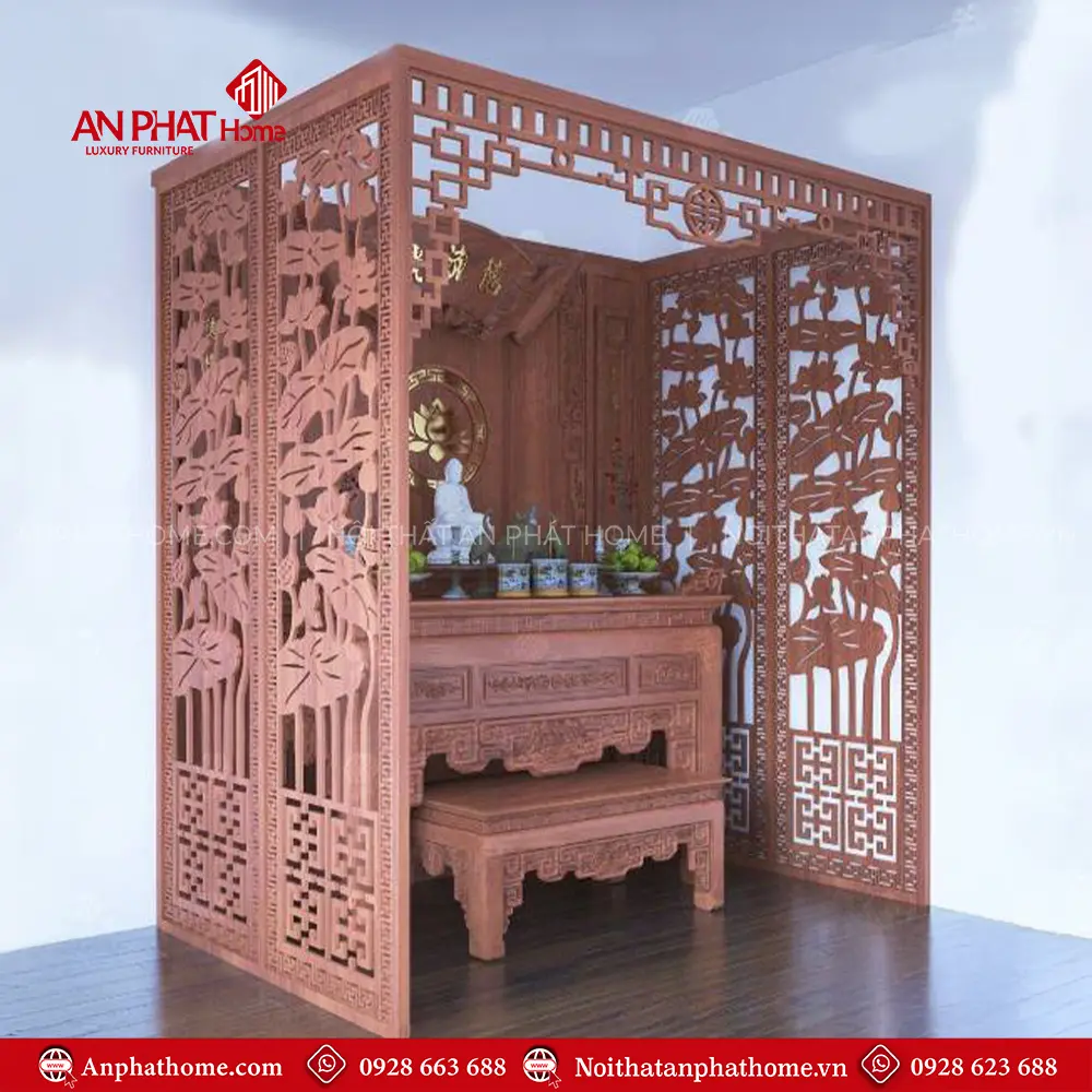 Bàn Thờ Đẹp Cho Nhà Chung Cư BT-2610 6 Bàn Thờ Đẹp Cho Nhà Chung Cư BT-2610