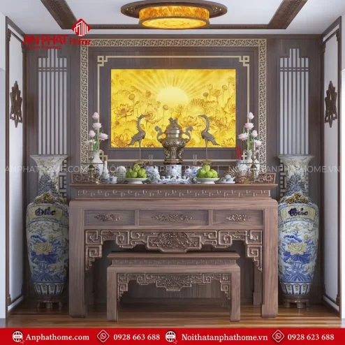 Bàn Thờ Đẹp Hiện Đại BT-2340