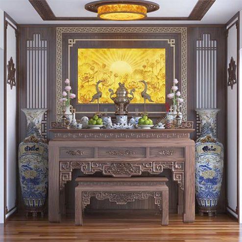 Bàn Thờ Đẹp Hiện Đại BT-2340