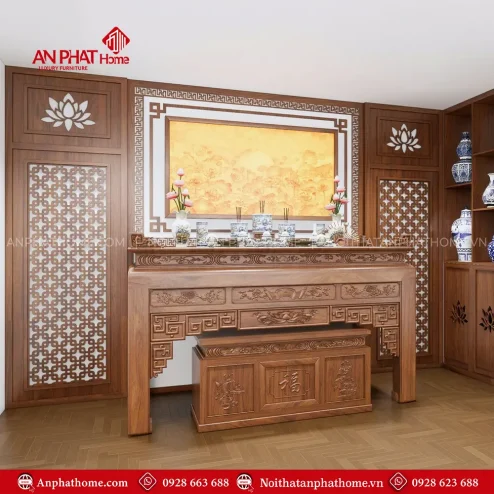 Bàn Thờ Đẹp Mẫu Hiện Đại BT-2357