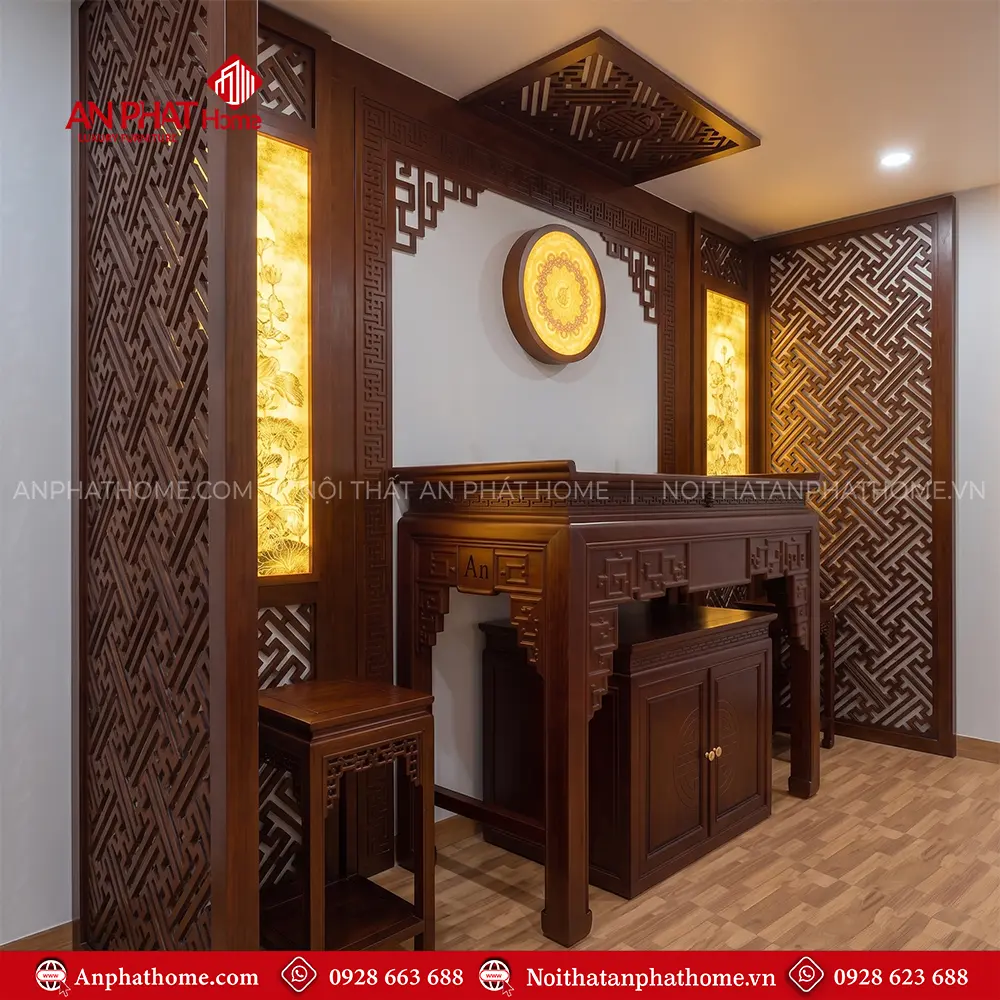 Bàn Thờ Đẹp Tủ Thờ Gia Tiên Gỗ Cao Cấp BT-2750 11 Bàn Thờ Đẹp Tủ Thờ Gia Tiên Gỗ Cao Cấp BT-2750
