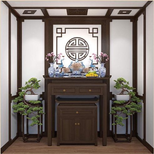 Bàn Thờ Đẹp Tủ Thờ Hiện Đại BT-2749
