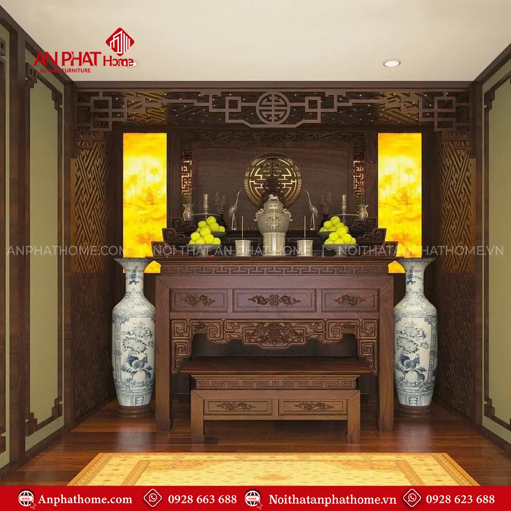 Bàn Thờ Gia Tiên Án Gian Thờ Hiện Đại Cao Cấp BT-2598 7 Bàn Thờ Gia Tiên Án Gian Thờ Hiện Đại Cao Cấp BT-2598