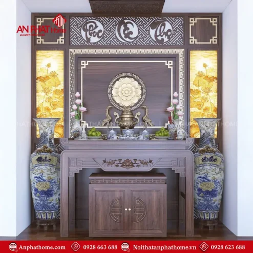 Bàn Thờ Gia Tiên Cao Cấp BT2302
