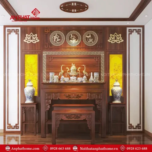 Bàn Thờ Gia Tiên Đẹp BT-2348