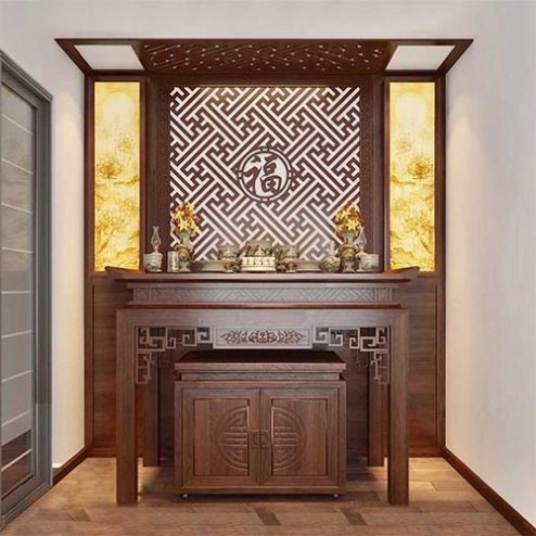 Bàn Thờ Gia Tiên Hiện Đại BT-2495