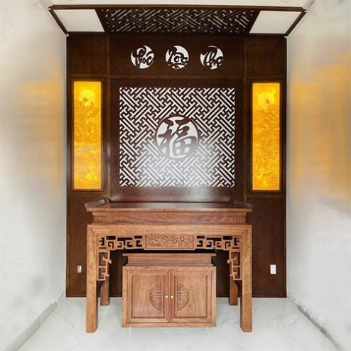 Bàn Thờ Gia Tiên Tủ Thờ Đẹp BT-2571