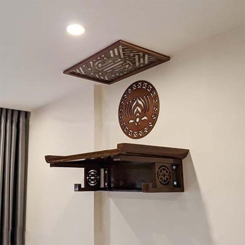 Bàn Thờ Hiện Đại Treo Tường Đẹp BT-2657