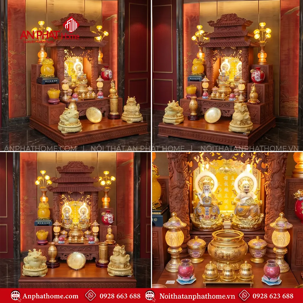 Bàn Thờ Thần Tài Ông Địa Gỗ Hương Cao Cấp Đồ Thờ Nhập Khẩu BT-2719 6 Bàn Thờ Thần Tài Ông Địa Gỗ Hương Cao Cấp Đồ Thờ Nhập Khẩu BT-2719