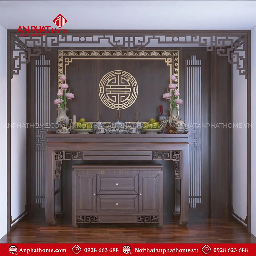 Bàn Thờ Thiết Kế Hiện Đại Cho Nhà Chung Cư BT-2406 3 Bàn Thờ Thiết Kế Hiện Đại Cho Nhà Chung Cư BT-2406