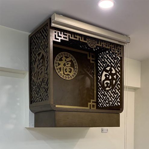 Bàn Thờ Treo Tường Có Ngăn Kéo Thiết Kế Hiện Đại BT-2662