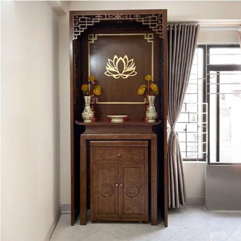 Bàn Thờ Tủ Thờ Đẹp Cho Nhà Chung Cư BT-2552