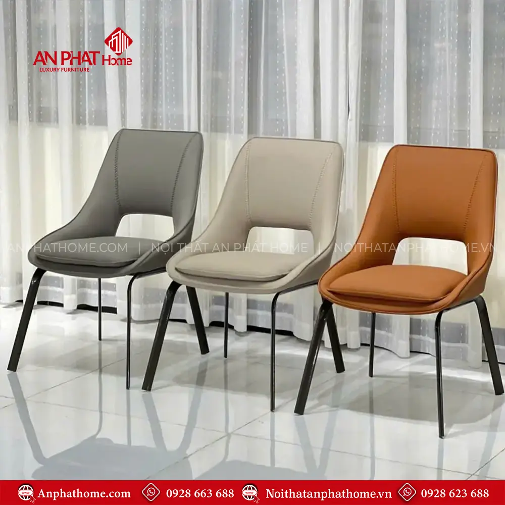 Ghế Ăn Bọc Da Cao Cấp Mẫu Hero Nhập Khẩu GA93 9 Ghế Ăn Bọc Da Cao Cấp Mẫu Hero Nhập Khẩu GA93
