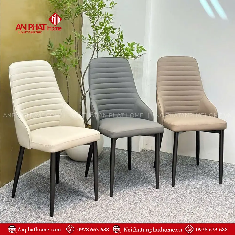 Ghế Ăn Bọc Da Cao Cấp Microfiber Nhập Khẩu C102 8 Ghế Ăn Bọc Da Cao Cấp Microfiber Nhập Khẩu C102