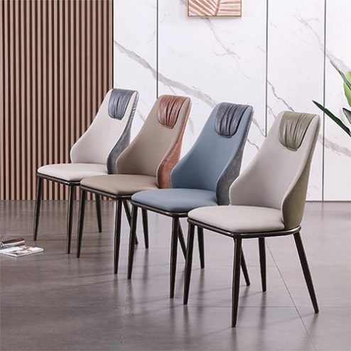Ghế Ăn Bọc Da Nhập Khẩu Mẫu Vera GA88