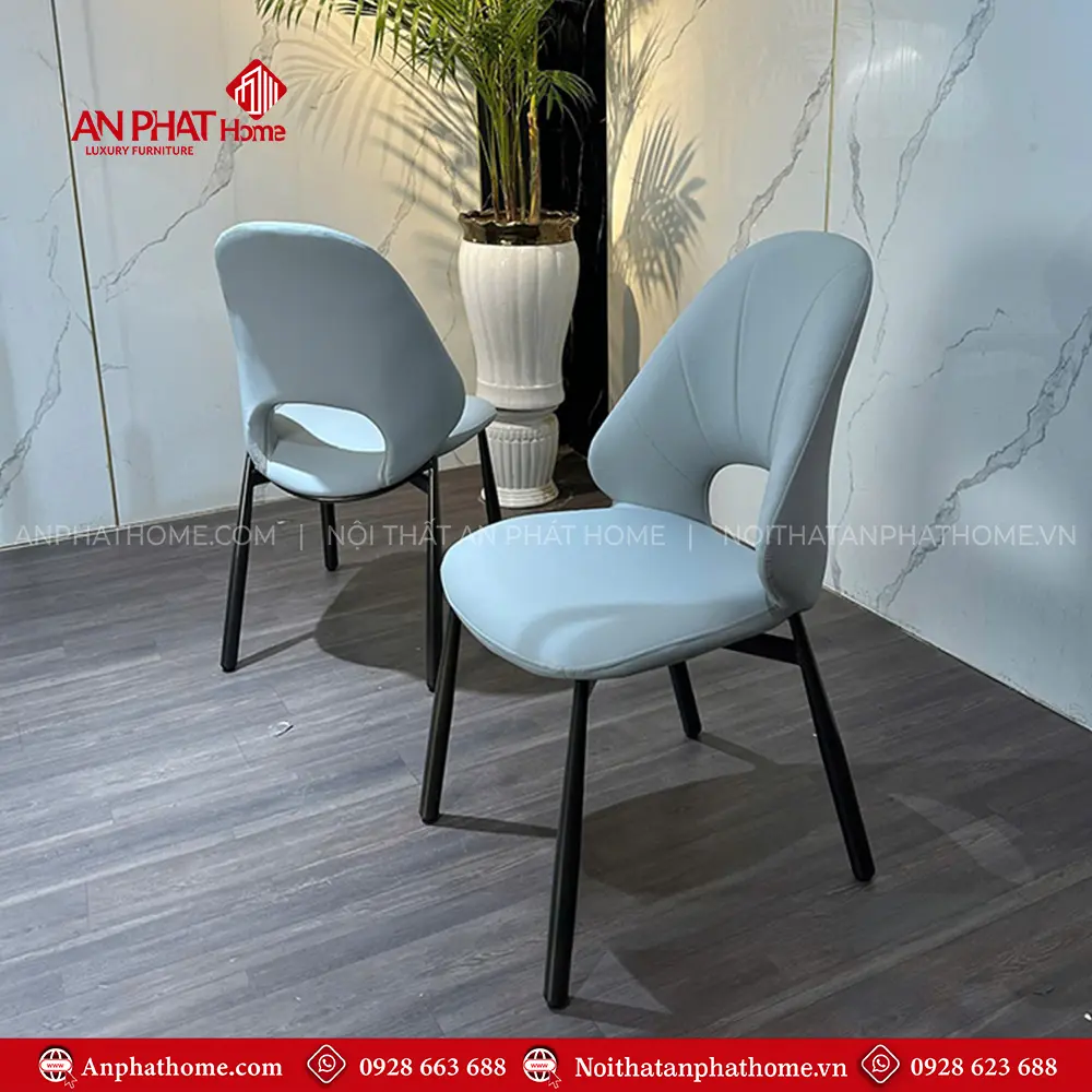 Ghế Ăn Cao Cấp Bọc Da Cleo Nhập Khẩu GA115 12 Ghế Ăn Cao Cấp Bọc Da Cleo Nhập Khẩu GA115