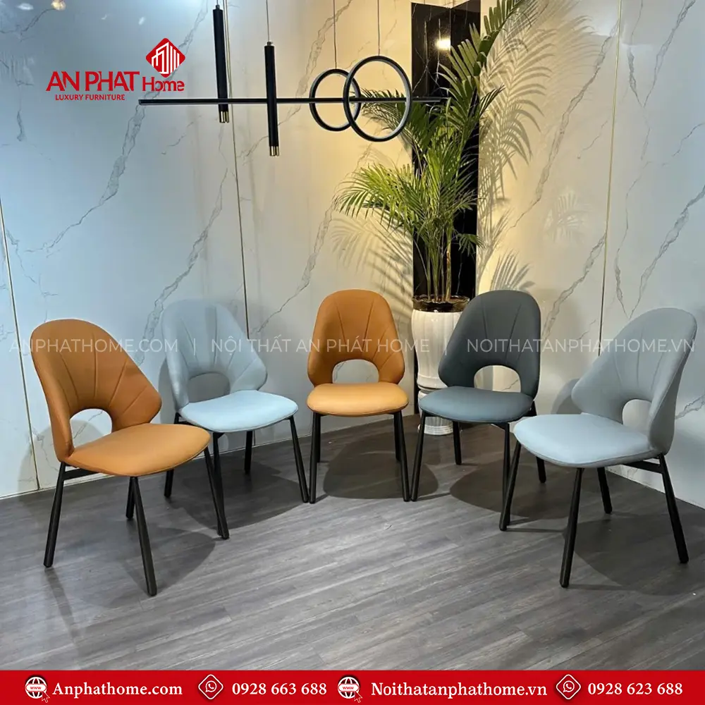 Ghế Ăn Cao Cấp Bọc Da Cleo Nhập Khẩu GA115 9 Ghế Ăn Cao Cấp Bọc Da Cleo Nhập Khẩu GA115