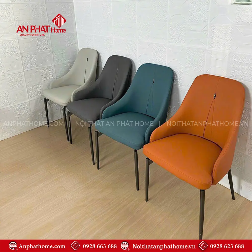 Ghế Ăn Cao Cấp Bọc Da Liam Hiện Đại GA23 15 Ghế Ăn Cao Cấp Bọc Da Liam Hiện Đại GA23