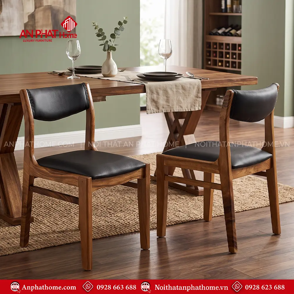 Ghế Ăn Cao Cấp Gỗ Me Tây Nhập Khẩu Đẹp GAG675 7 Ghế Ăn Cao Cấp Gỗ Me Tây Nhập Khẩu Đẹp GAG675