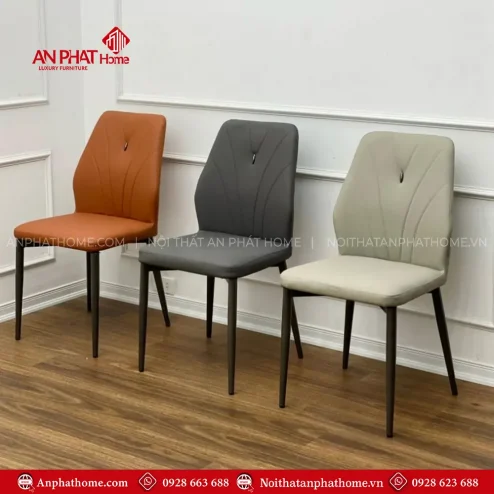 Ghế Ăn Cao Cấp Levi Nhập Khẩu Bọc Da GA273