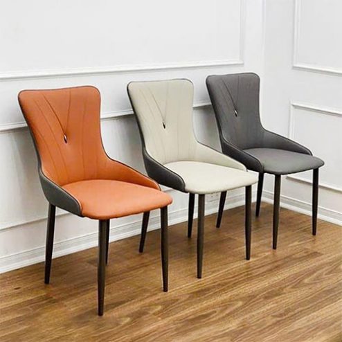 Ghế Ăn Cao Cấp Yuka Nhập Khẩu Bọc Da PU GA233
