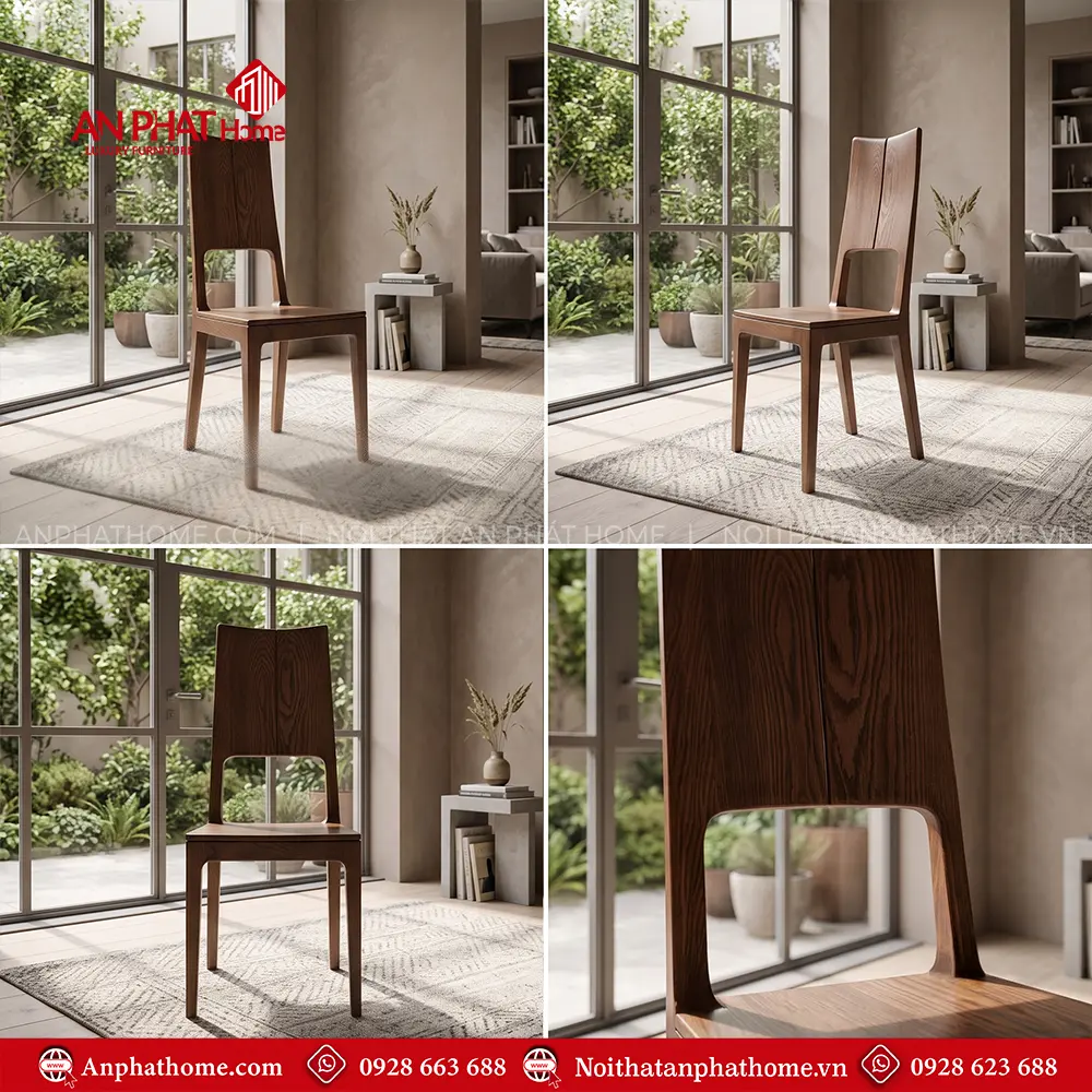Ghế Ăn Gỗ Hiện Đại Cho Bàn Ăn Đẹp GAG674 8 Ghế Ăn Gỗ Hiện Đại Cho Bàn Ăn Đẹp GAG674