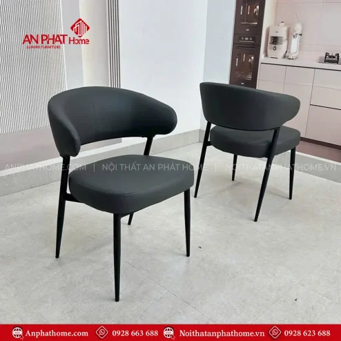ghe an hien dai boc da mau lung khuyet nhap khau ga7900002