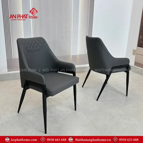 ghe an hien dai boc da microfiber nhap khau ga16400001