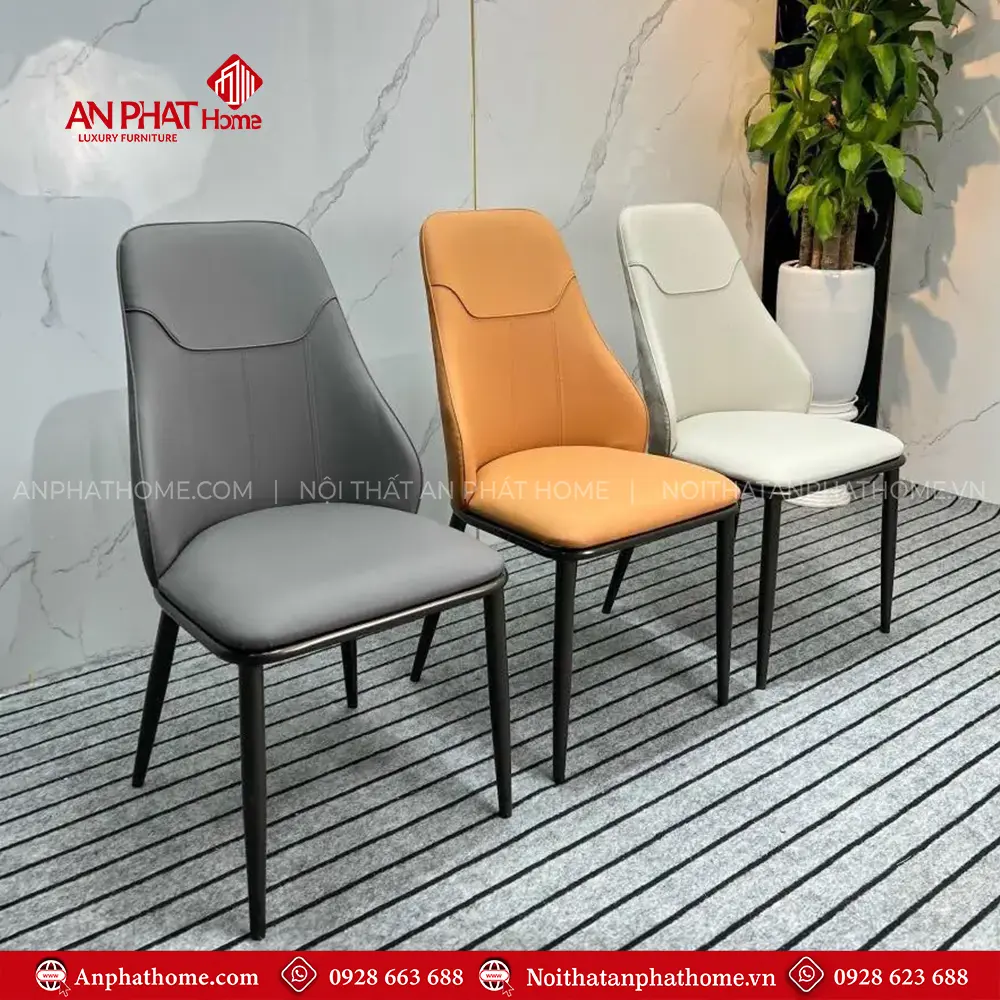 Ghế Ăn Hiện Đại Bọc Da PU Cao Cấp Doris GA146 6 Ghế Ăn Hiện Đại Bọc Da PU Cao Cấp Doris GA146