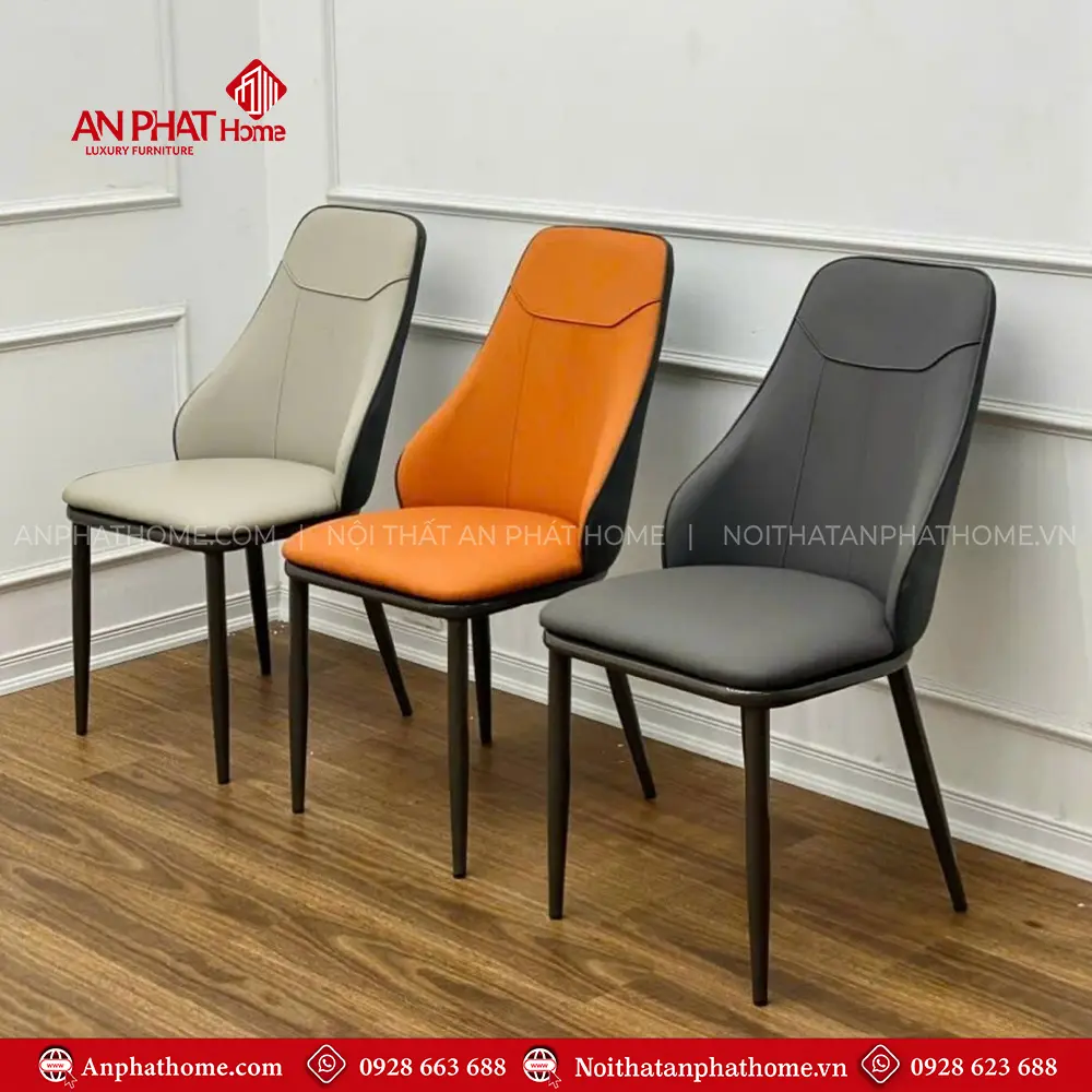 Ghế Ăn Hiện Đại Bọc Da PU Cao Cấp Doris GA146 5 Ghế Ăn Hiện Đại Bọc Da PU Cao Cấp Doris GA146