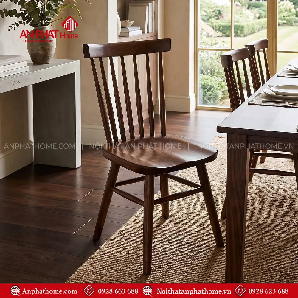 Ghế Ăn Hiện Đại Gỗ Me Tây Nhập Khẩu GAG665 5 Ghế Ăn Hiện Đại Gỗ Me Tây Nhập Khẩu GAG665