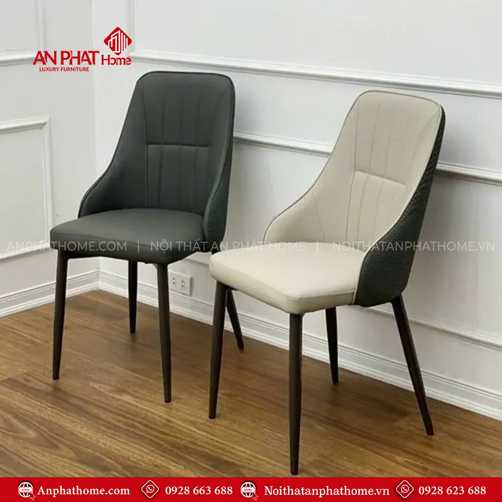 Ghế Ăn Hiện Đại Nhập Khẩu Misy Bọc Da GA12 7 Ghế Ăn Hiện Đại Nhập Khẩu Misy Bọc Da GA12