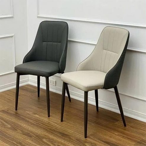 Ghế Ăn Hiện Đại Nhập Khẩu Misy Bọc Da GA12