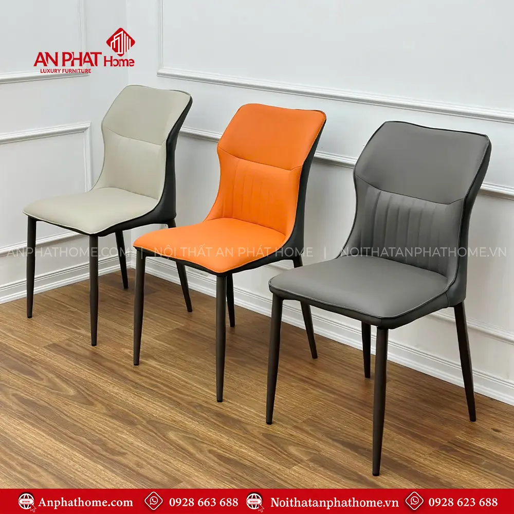 Ghế Ăn Nhập Khẩu Kenlly Cao Cấp Bọc Da GA85 5 Ghế Ăn Nhập Khẩu Kenlly Cao Cấp Bọc Da GA85