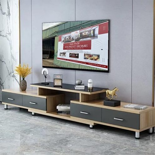 Kệ Tivi Gỗ MDF Thiết Kế Hiện Đại T-5407