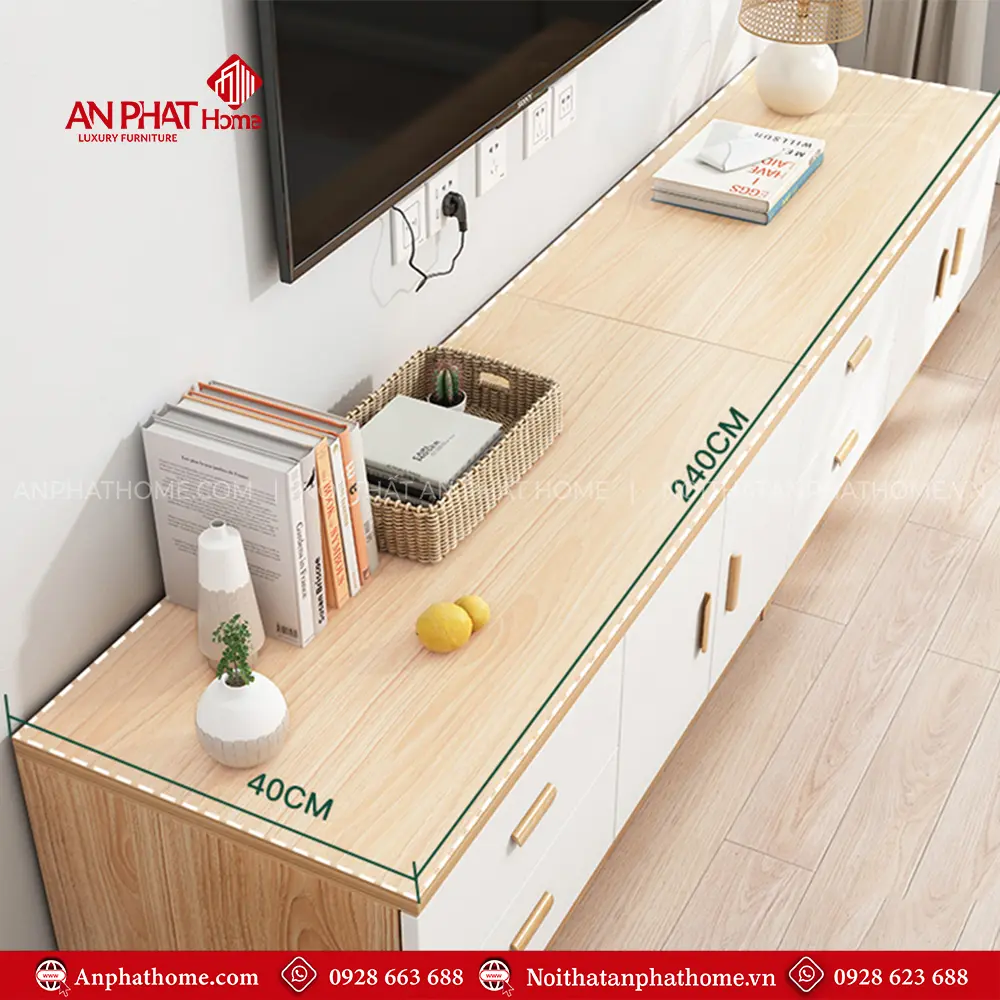 Kệ Tivi Hiện Đại Gỗ Công Nghiệp T-5380 12 Kệ Tivi Hiện Đại Gỗ Công Nghiệp T-5380