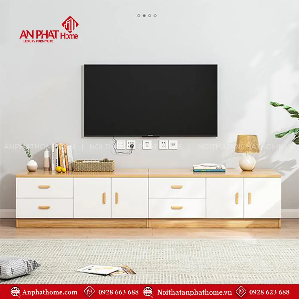 Kệ Tivi Hiện Đại Gỗ Công Nghiệp T-5380 11 Kệ Tivi Hiện Đại Gỗ Công Nghiệp T-5380