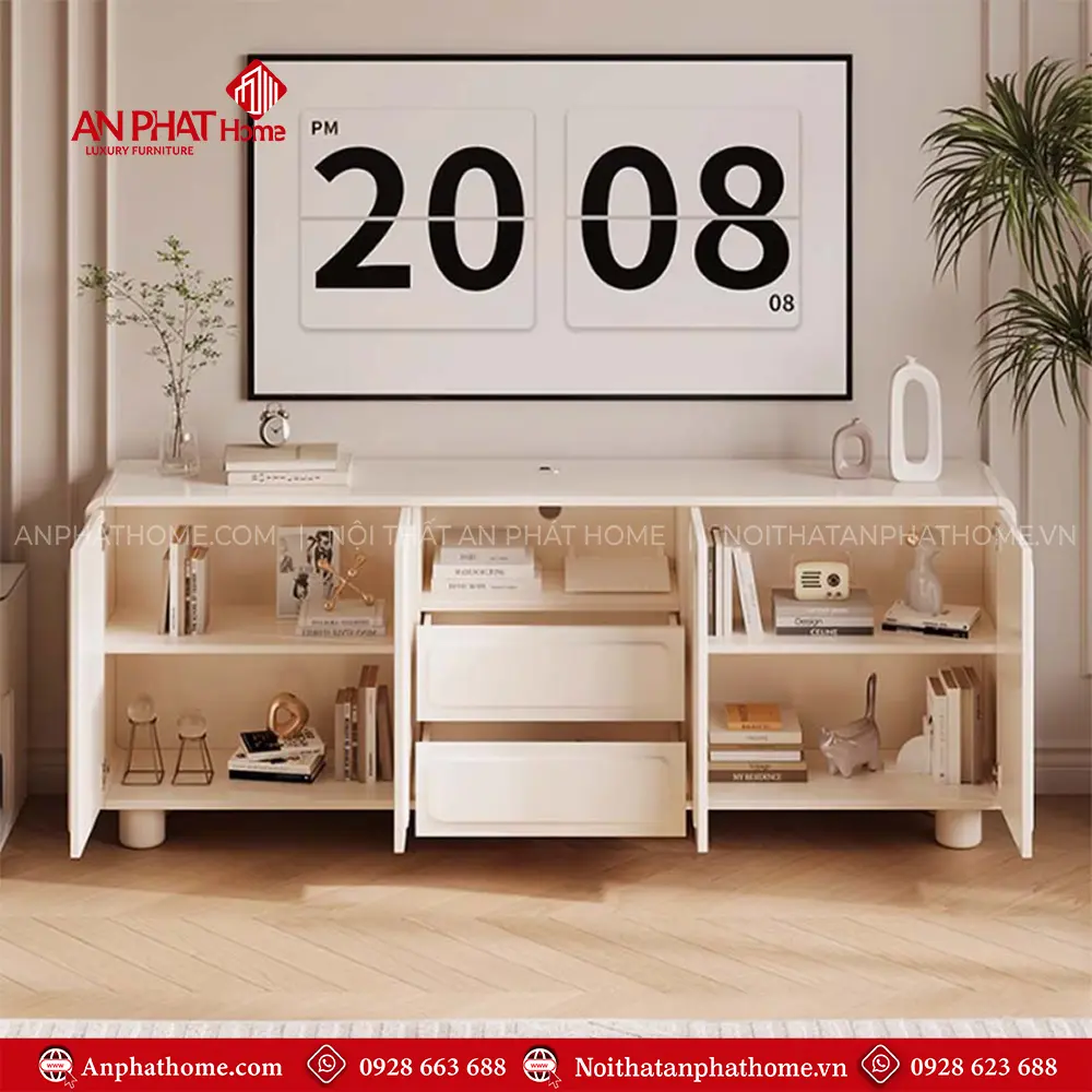 Kệ Tivi Hiện Đại Gỗ Công Nghiệp T-5384 19 Kệ Tivi Hiện Đại Gỗ Công Nghiệp T-5384